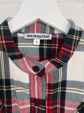 Load image into Gallery viewer, The White Tartan Frill