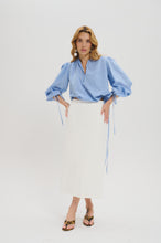 Load image into Gallery viewer, Colette blouse in blue