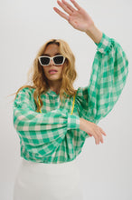 Load image into Gallery viewer, Edith in green and white