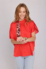 Load image into Gallery viewer, The Sistina top in Red