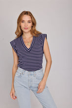 Load image into Gallery viewer, The Garance in Navy/Lilac