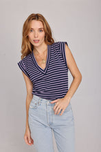 Load image into Gallery viewer, The Garance in Navy/Lilac