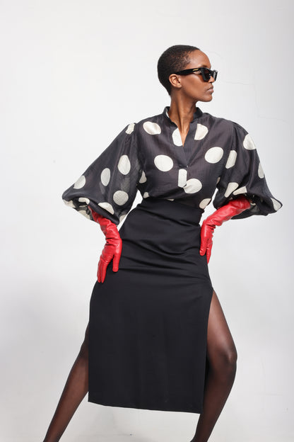 The Dominique in polkadots