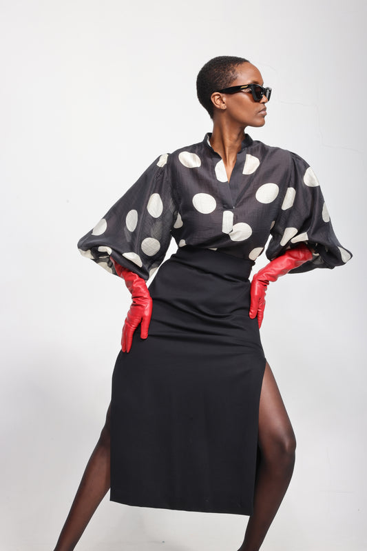 The Dominique in polkadots