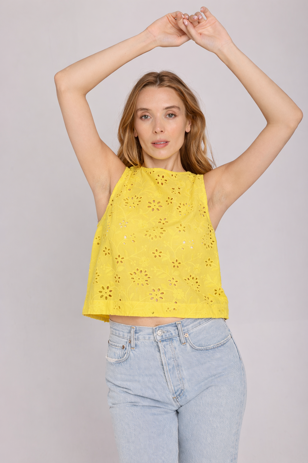 The Belsiana top Yellow