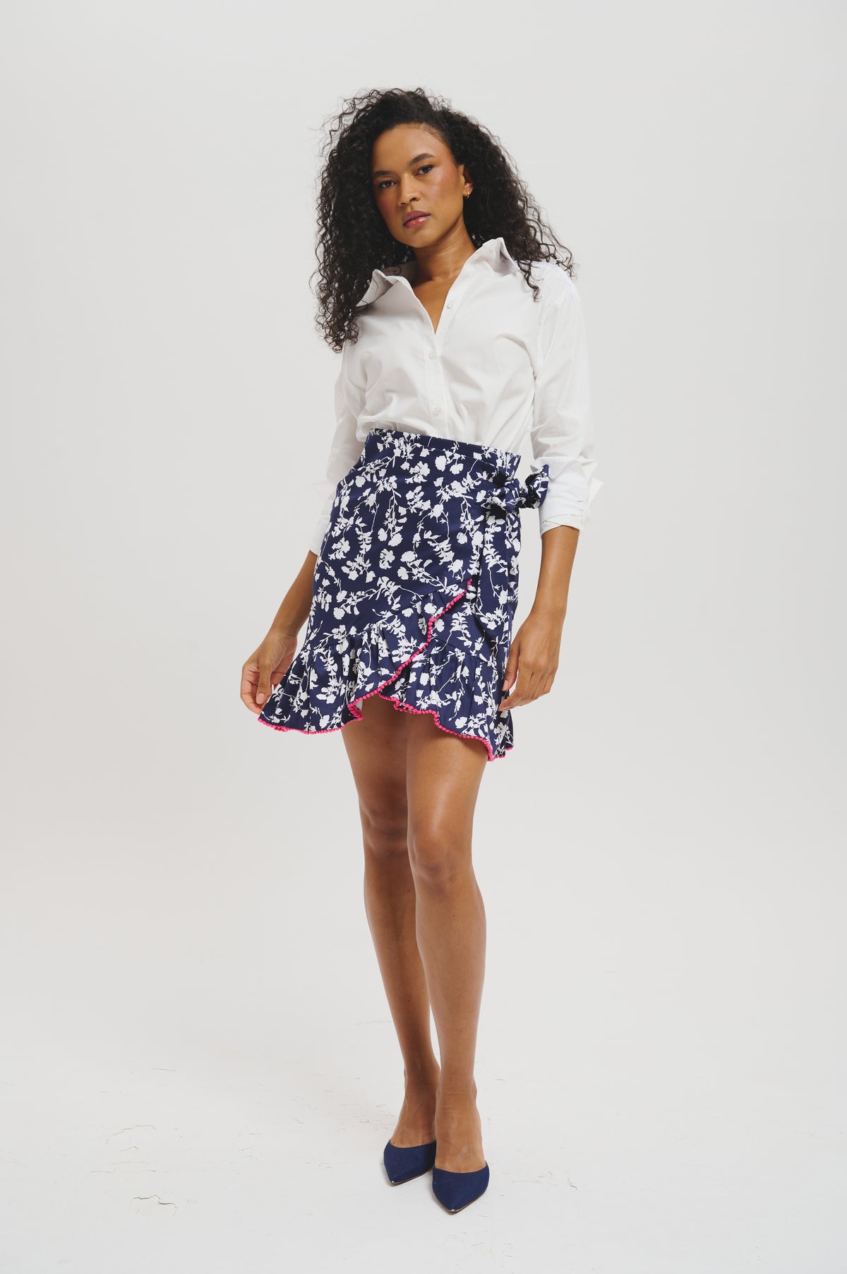 The Flore skirt in Navy