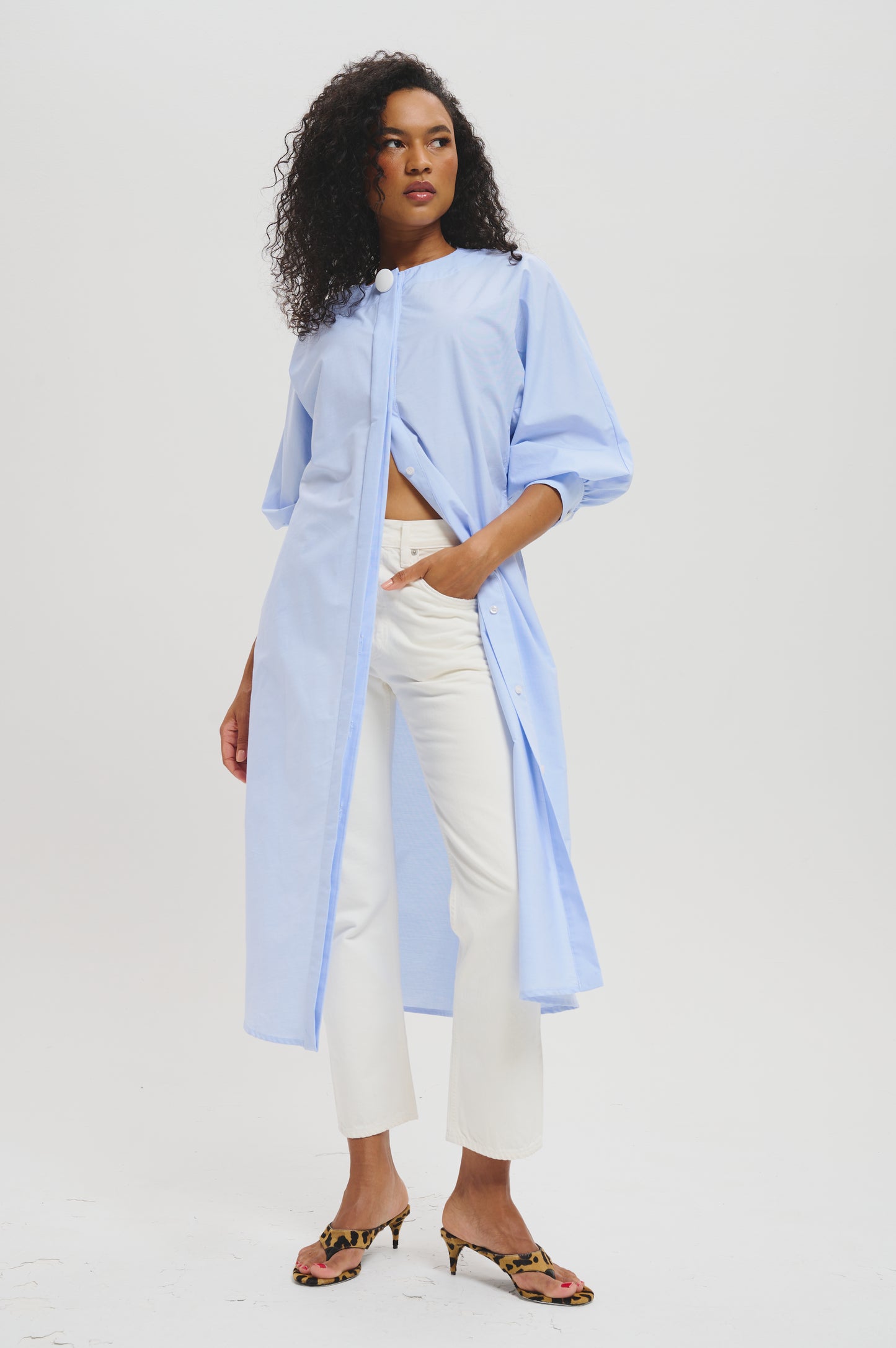 The Trinny dress in blue