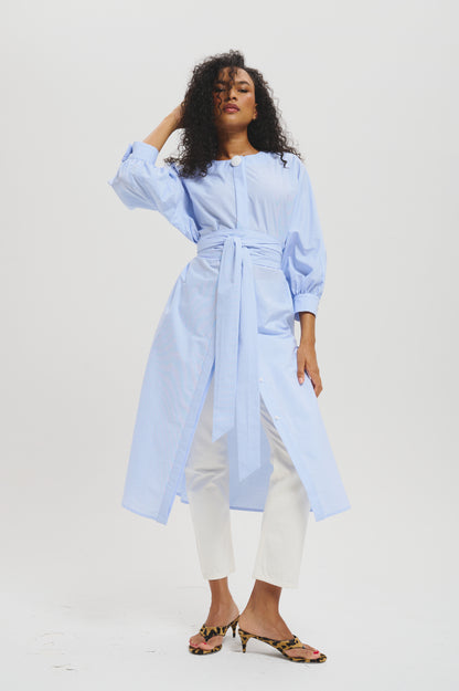 The Trinny dress in blue