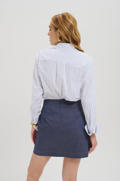 The Vanessa skirt in Denim