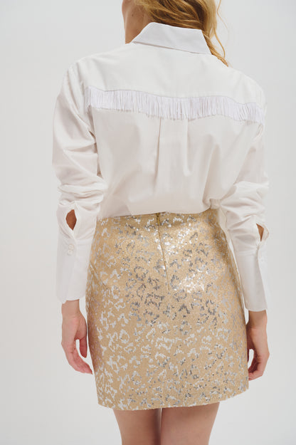 The Vanessa skirt in sequins