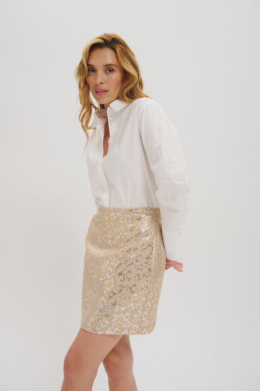 The Vanessa skirt in sequins