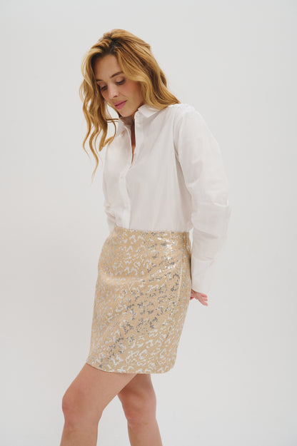 The Vanessa skirt in sequins
