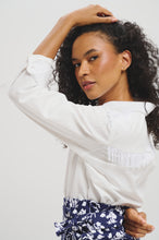 Load image into Gallery viewer, The Fringed Valentine in White
