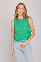 Load image into Gallery viewer, The Belsiana top in Green
