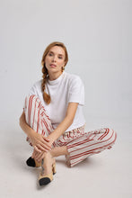Load image into Gallery viewer, The Uffizi pant in stripes
