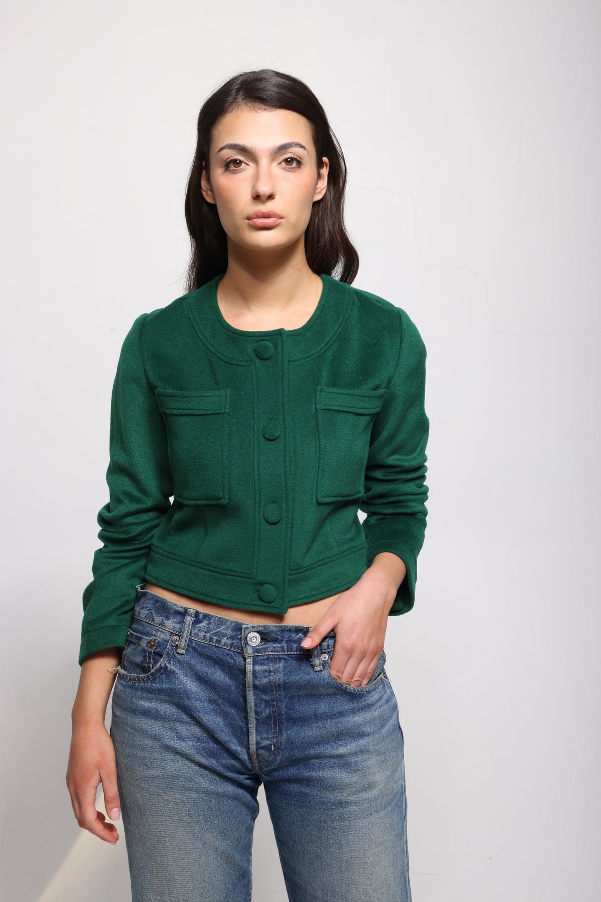 The Saskia in Green