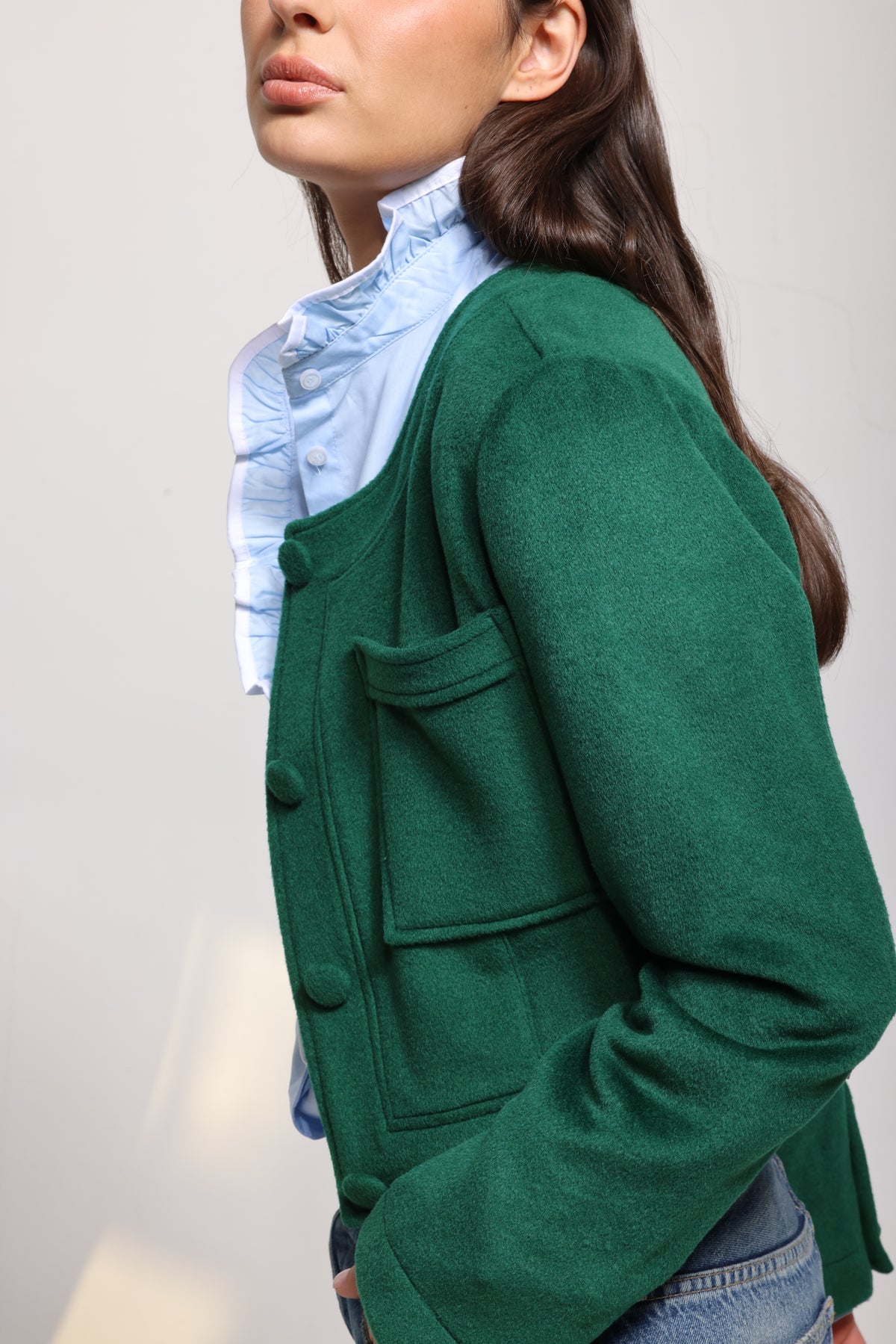 The Saskia in Green