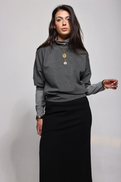 The Alix in Charcoal