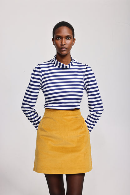The Patricia in Striped Navy/White
