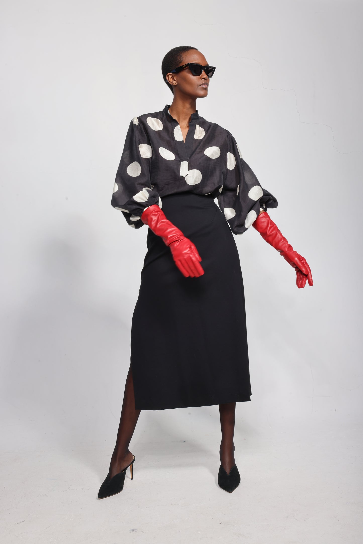 The Dominique in polkadots