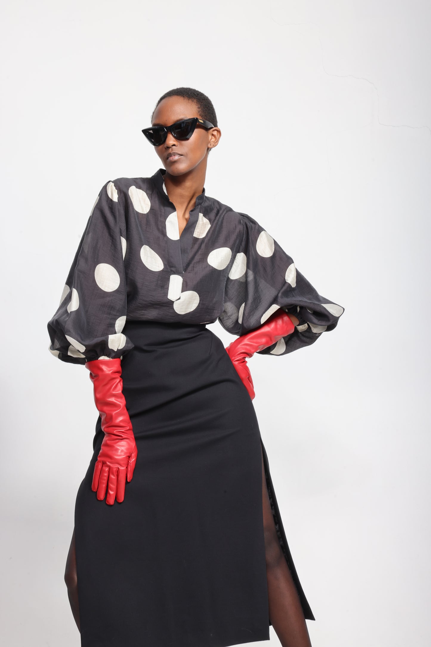 The Dominique in polkadots