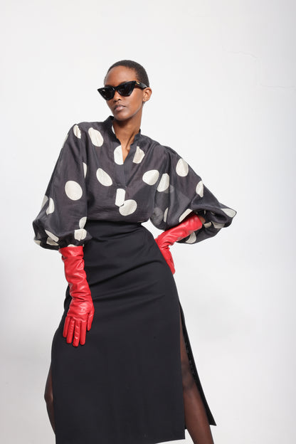 The Dominique in polkadots
