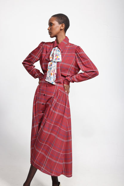 Marion Skirt in Red