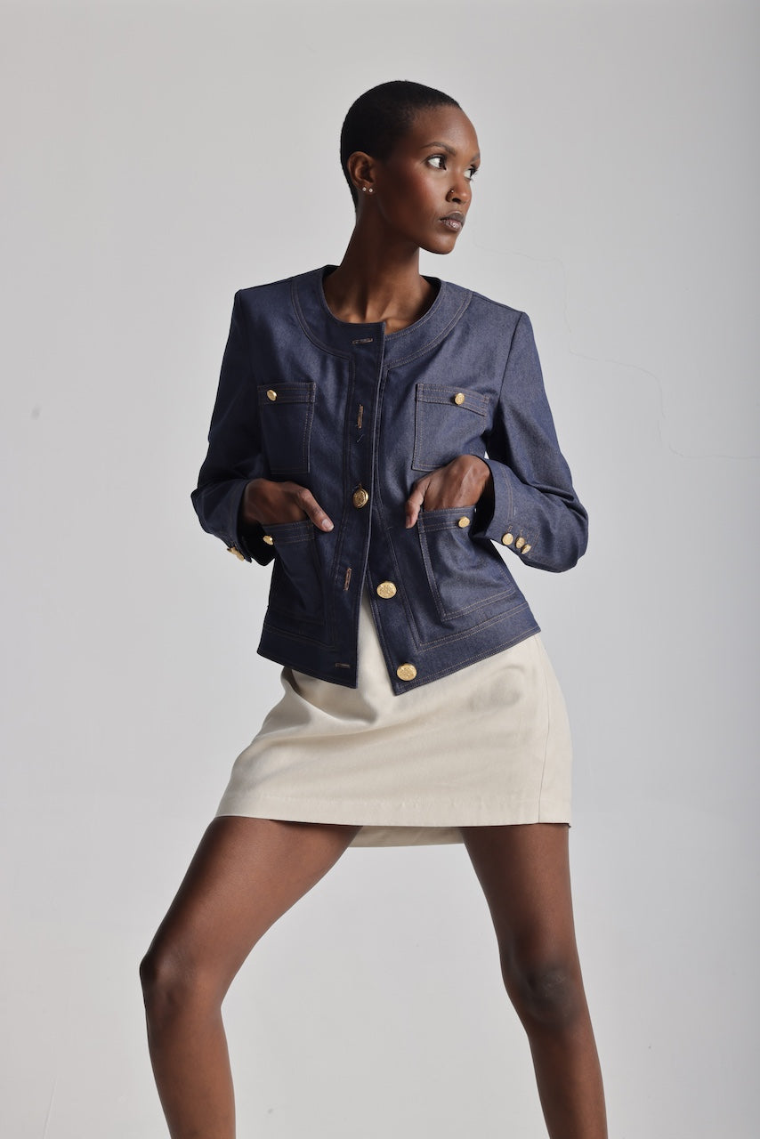 The Saskia in Denim