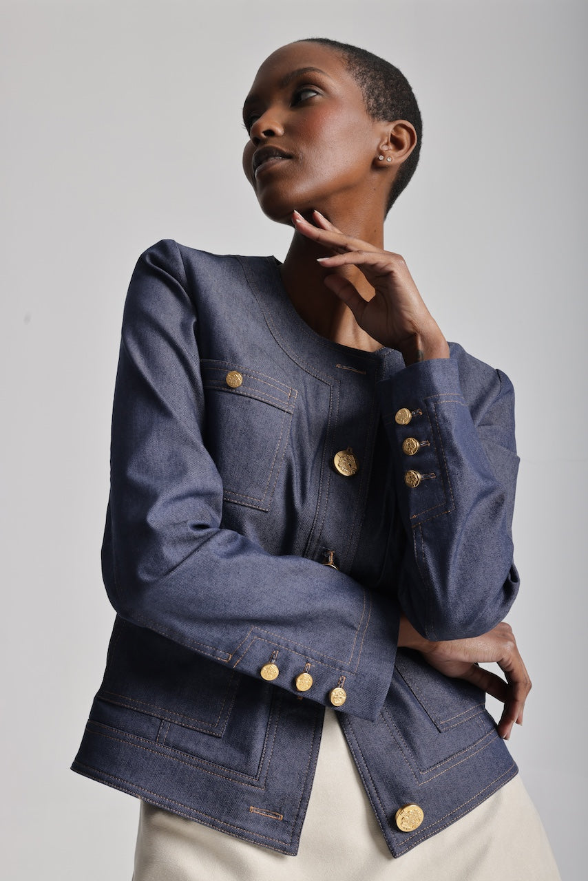 The Saskia in Denim