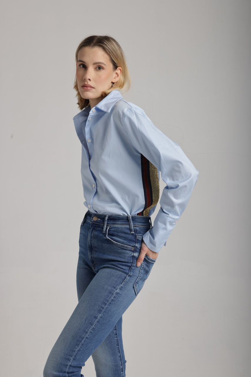 The Valentine in blue