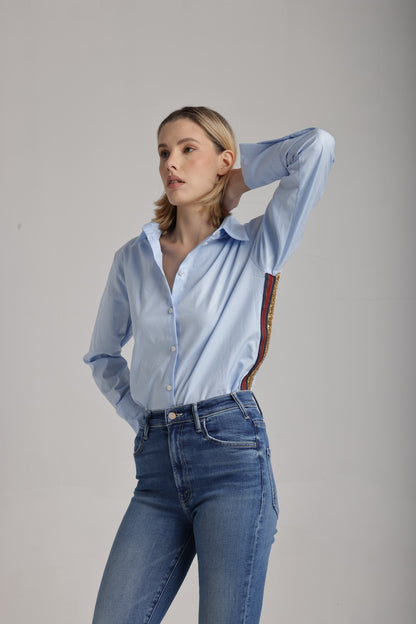 The Valentine in blue