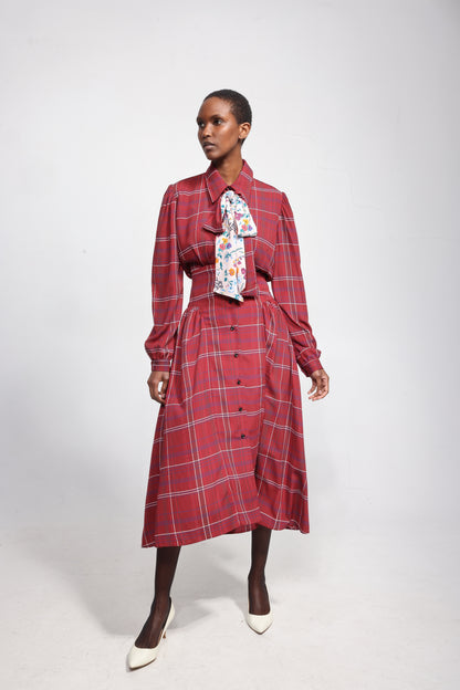 Marion Skirt in Red