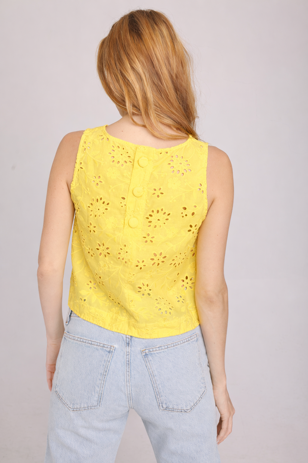 The Belsiana top Yellow