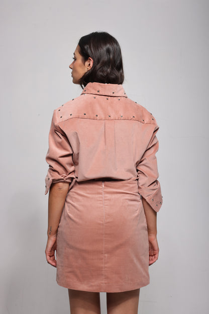 fw26-27 The Bonnie shirt in Blush