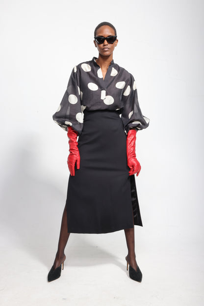 The Dominique in polkadots