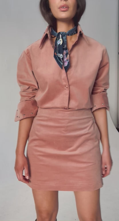 fw26-27 The Bonnie shirt in Blush