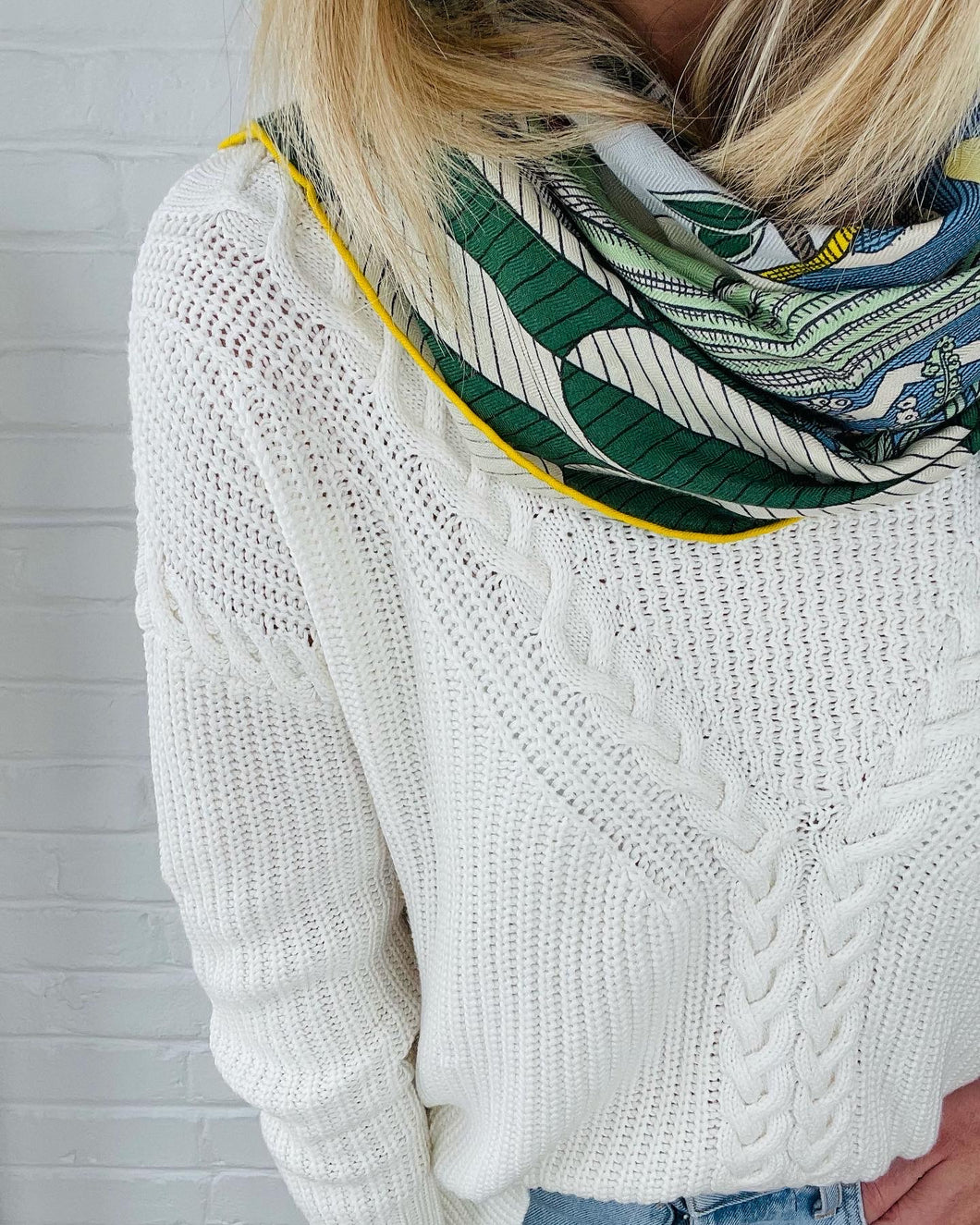 The Kokino Sweater in Eggshell