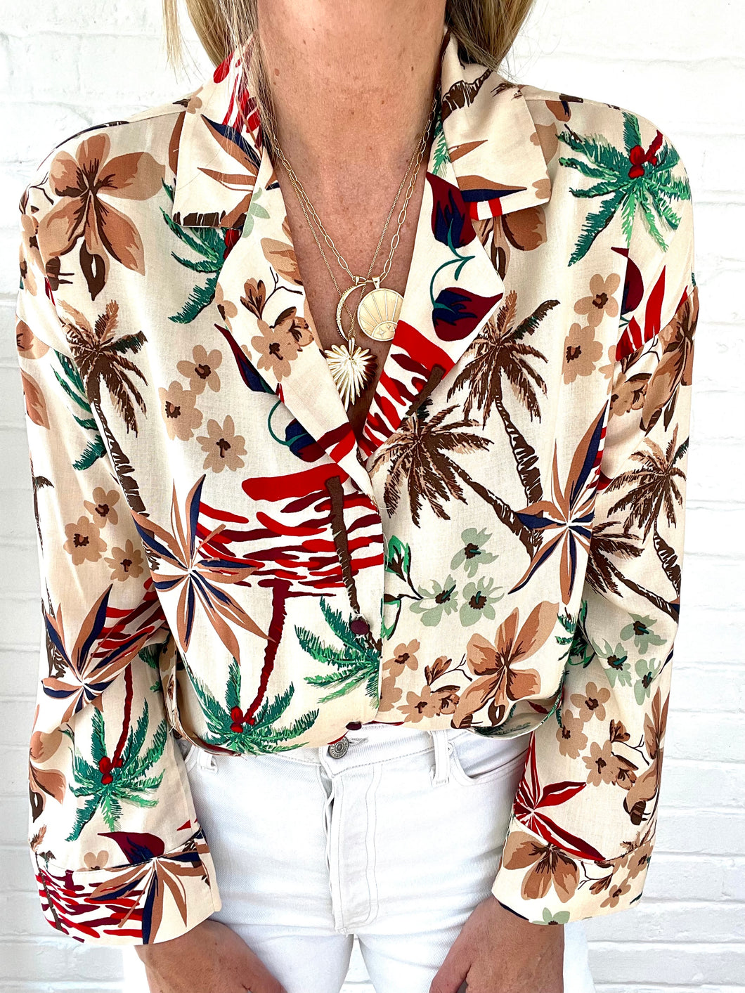 Hawaiian Beige Top